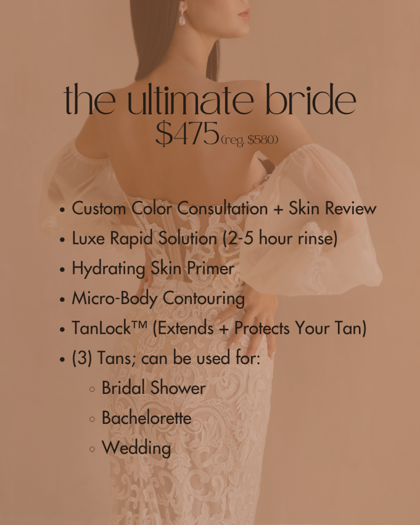 in home bridal spray tan